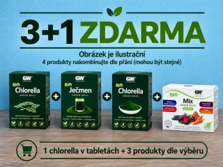 Green Ways 3+1 zdarma (4 produkty à 900 Kč dle výběru - kromě CGF a kosmetiky)